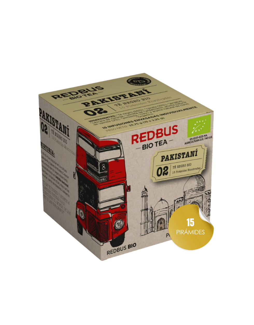 Té Red Bus Pakistaní