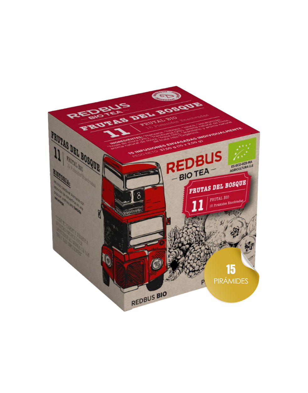 Té Red Bus Frutas Del Bosque
