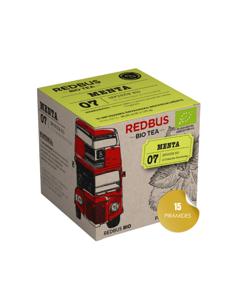 Té Red Bus Menta Poleo