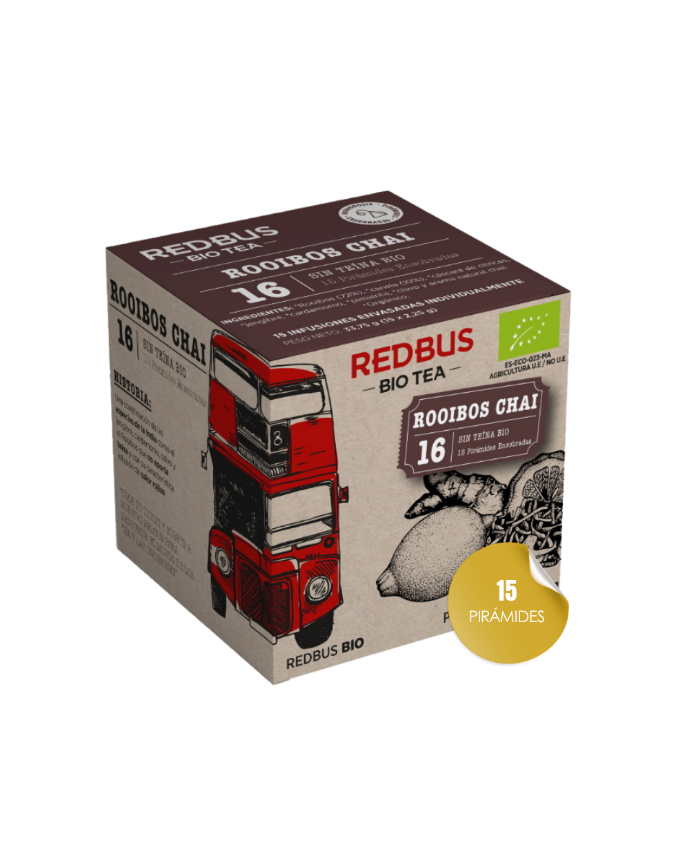 Té Red Bus Rooibos Chai
