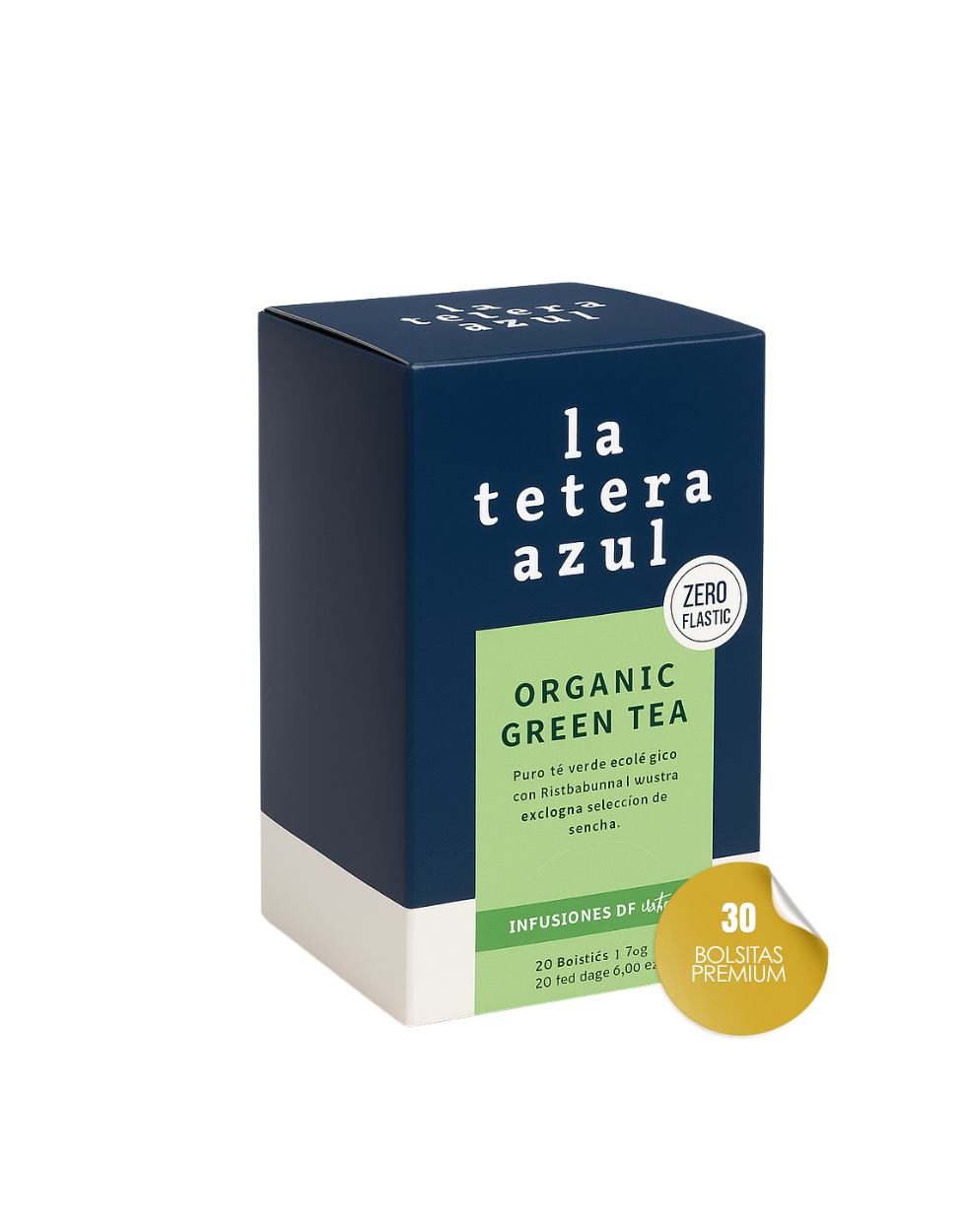 Organic Green Tea La Tetera Azul