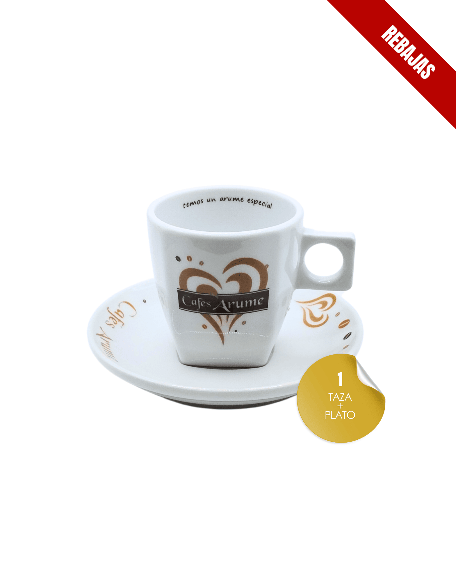 Vajilla Amoriño Con Leche