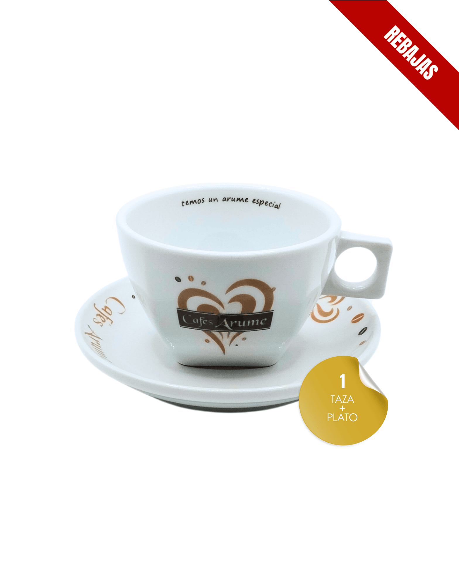 Vajilla Amoriño Desayuno