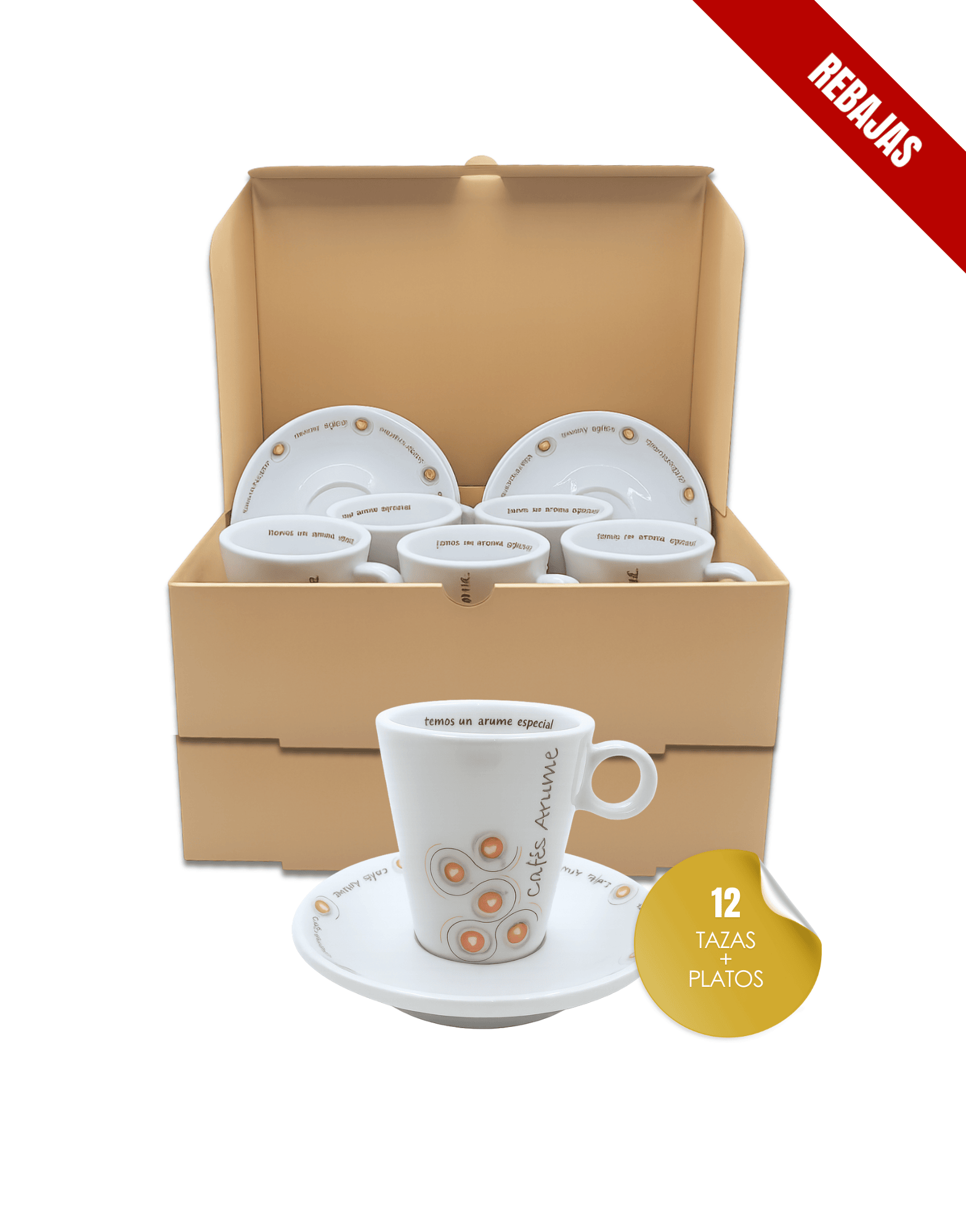 Vajilla Morriña Con Leche