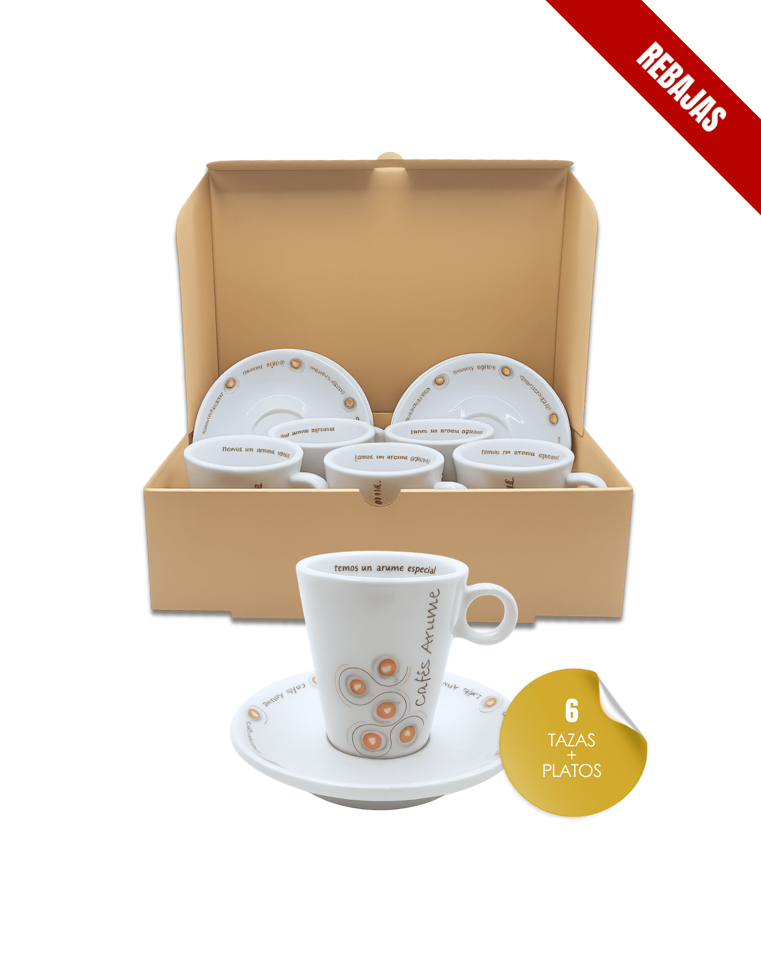 Vajilla Morriña Con Leche