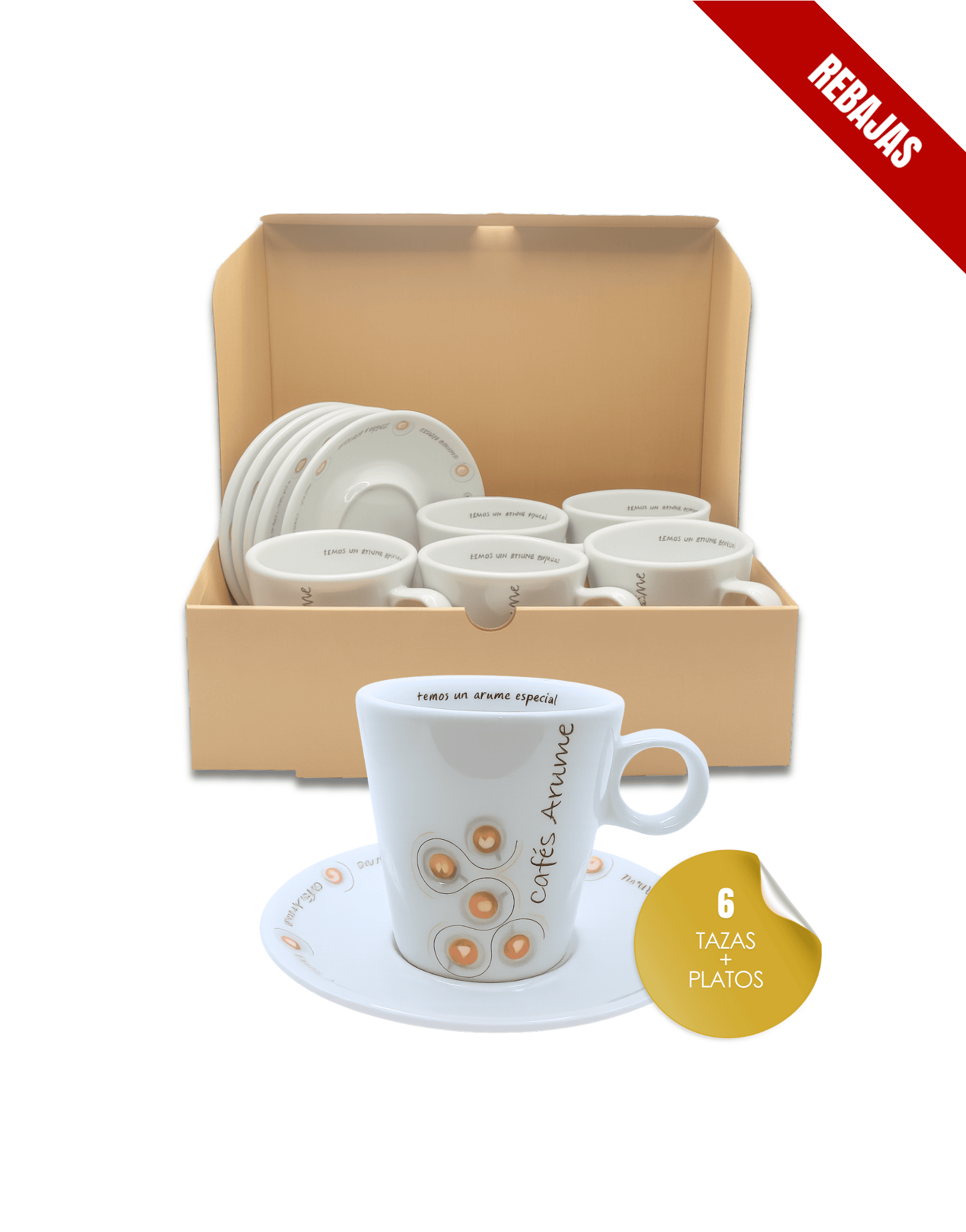 Vajilla Morriña Desayuno