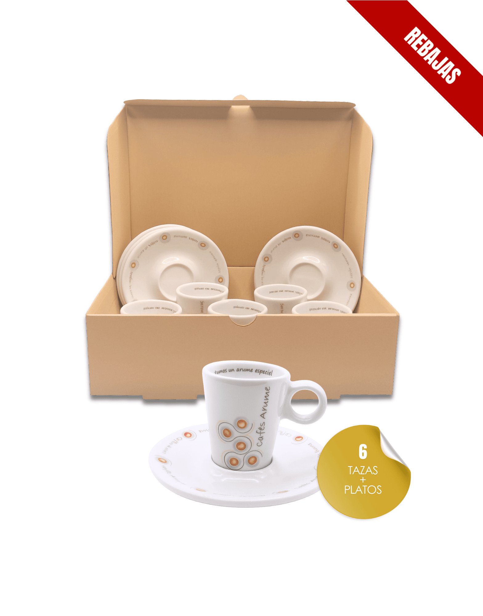 Vajilla Morriña Solo