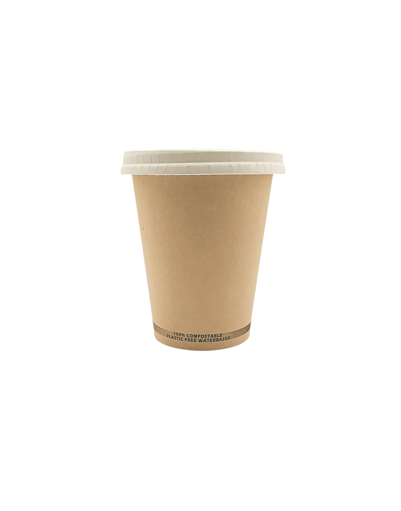 Vaso + tapa compostable 240ml