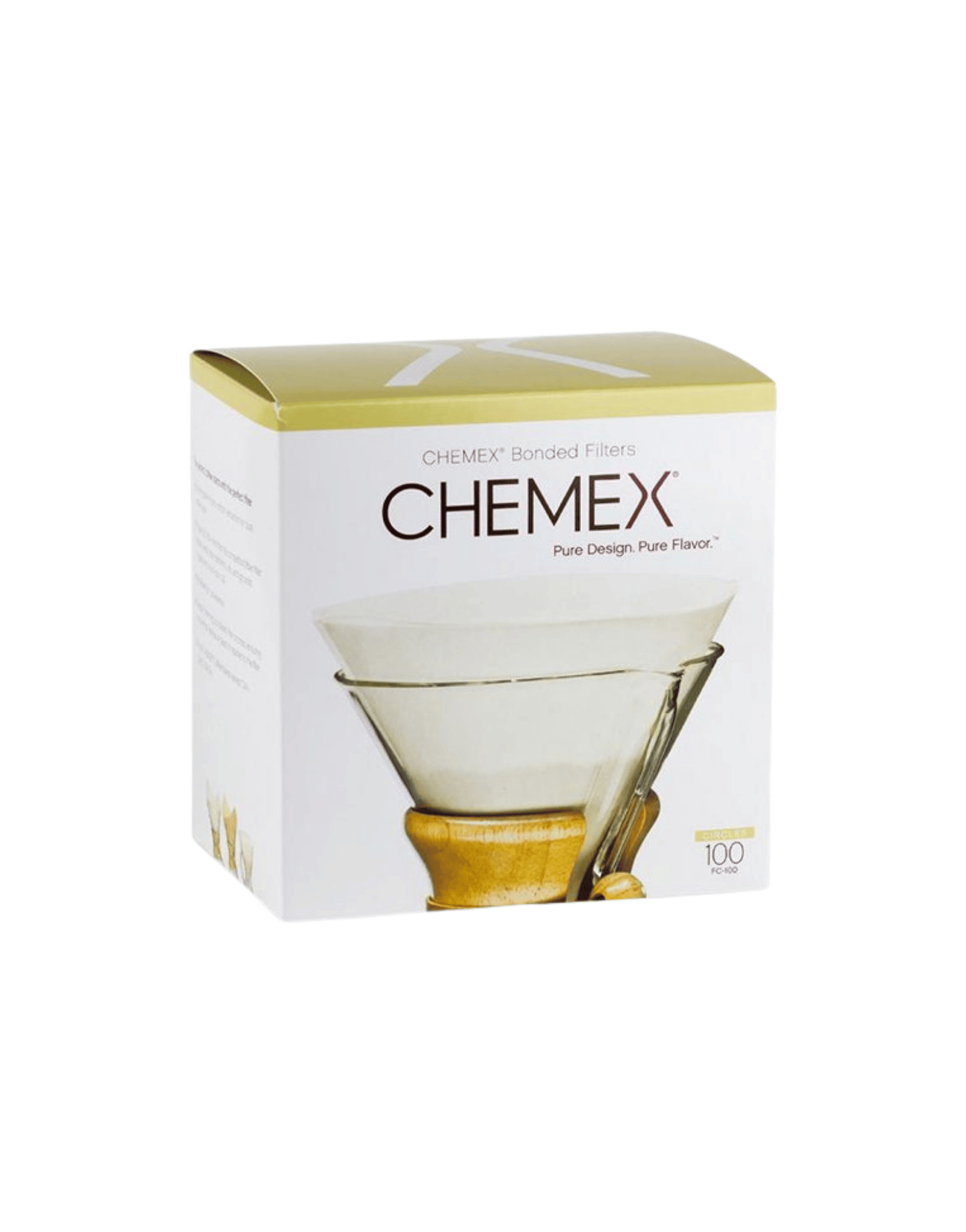Filtros Chemex Bonded 100 ud