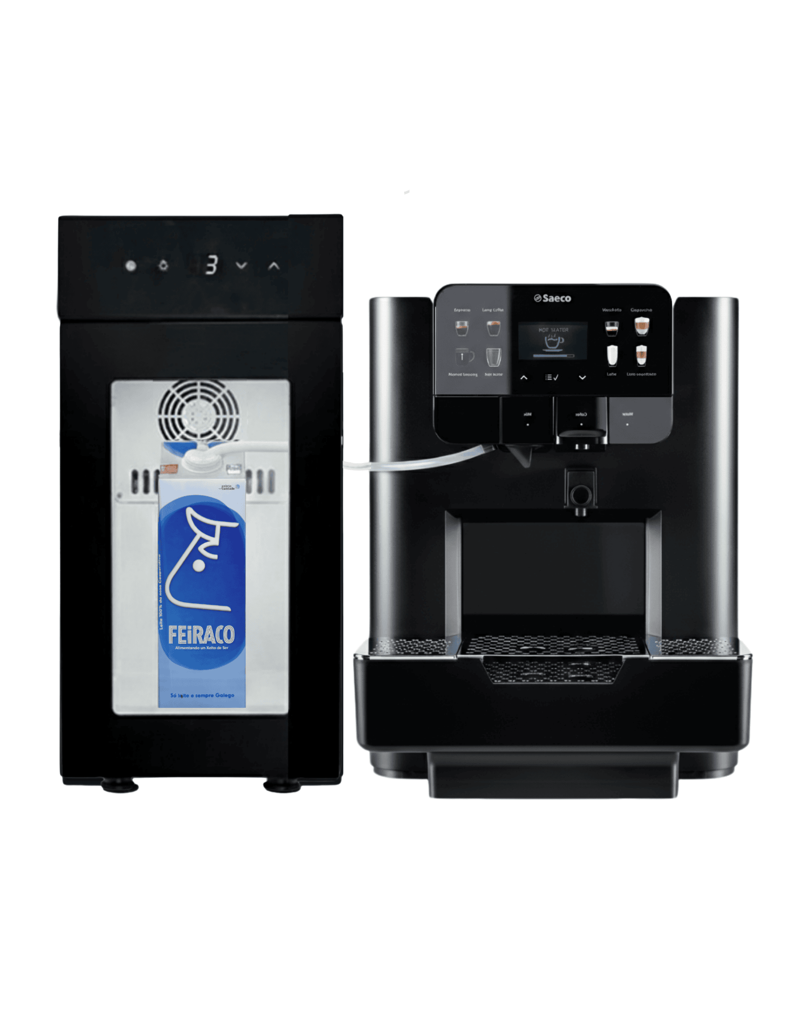 Saeco Area OTC Blue® + Milk Cooler